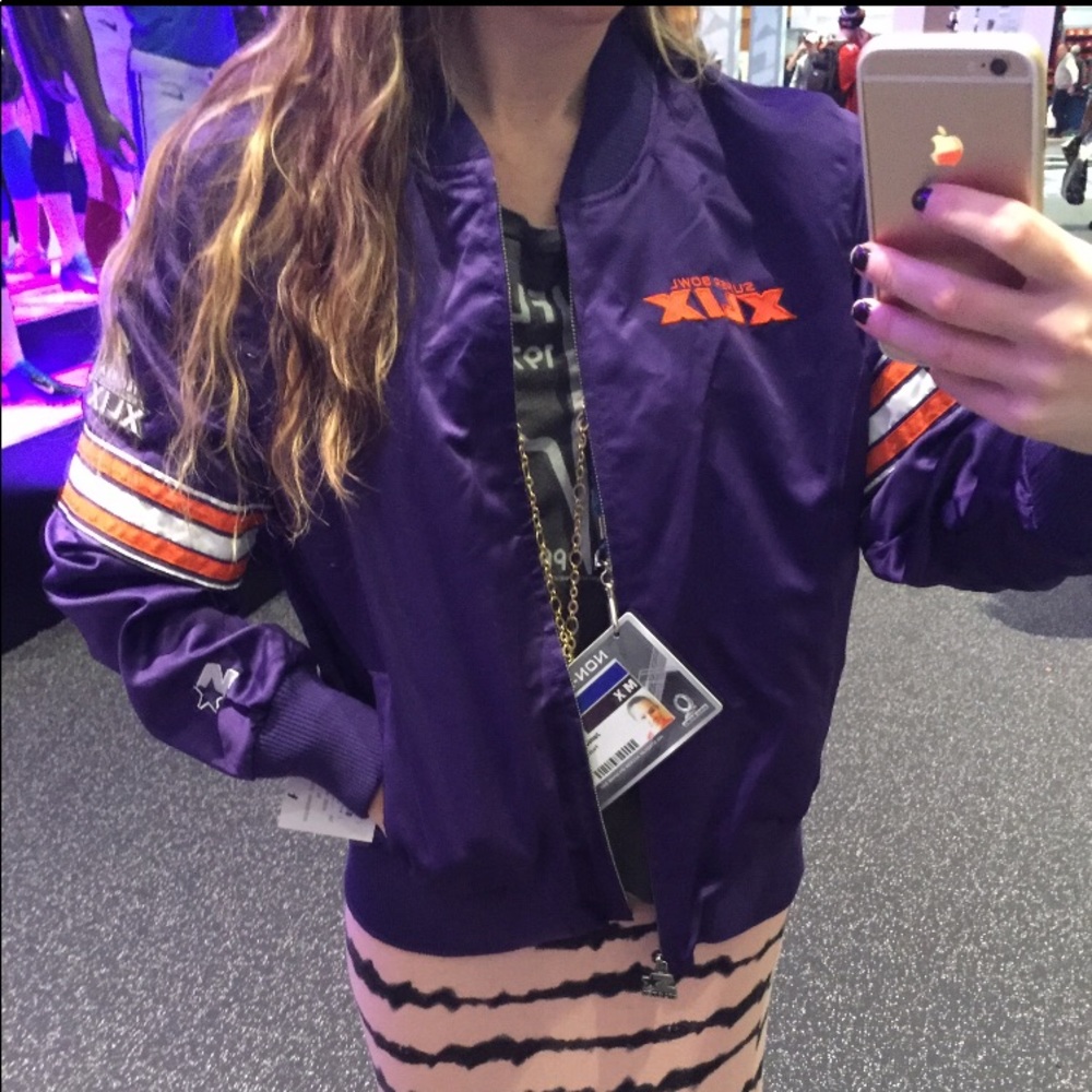 Super Bowl 49 Ladies Starter Jacket XL